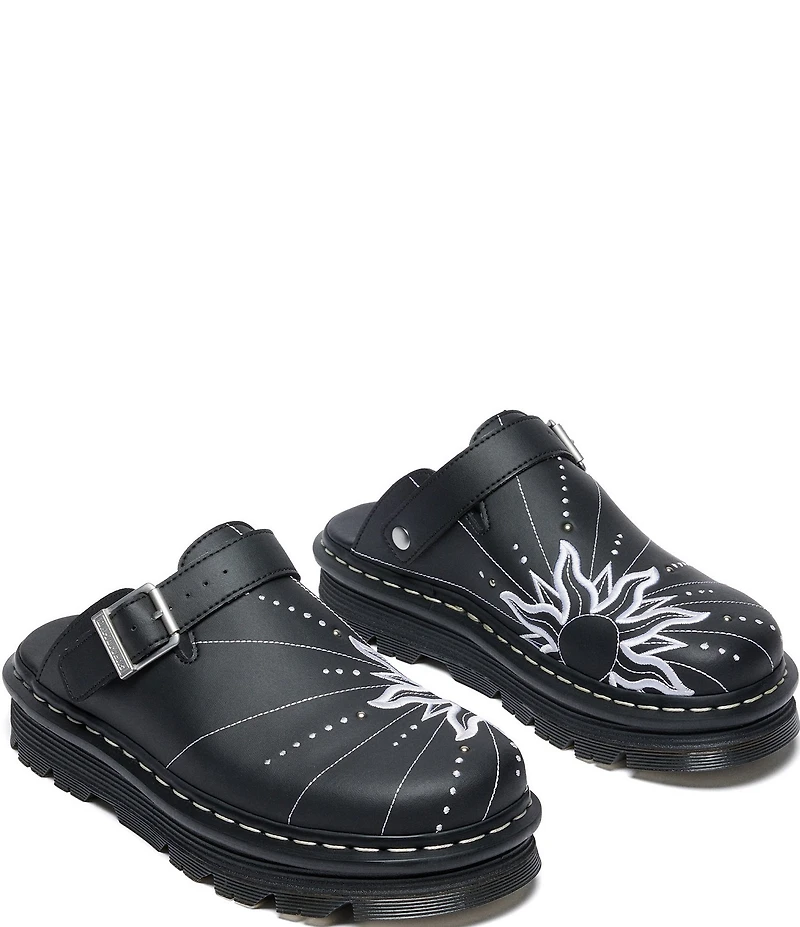 Dr. Martens Women's Zebzag Solar Flare Platform Mules