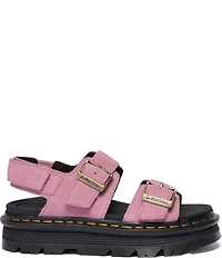 Dr. Martens Women's Zebzag Suede Platform Sandals