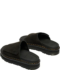 Dr. Martens Women's Zebzag Suede Platform Slide Sandals