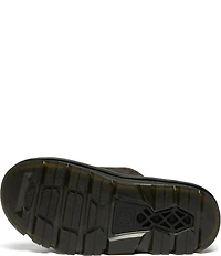 Dr. Martens Women's Zebzag Suede Platform Slide Sandals