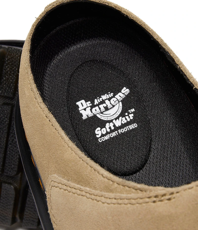 Dr. Martens Zebzag Anywair Suede Platform Mules
