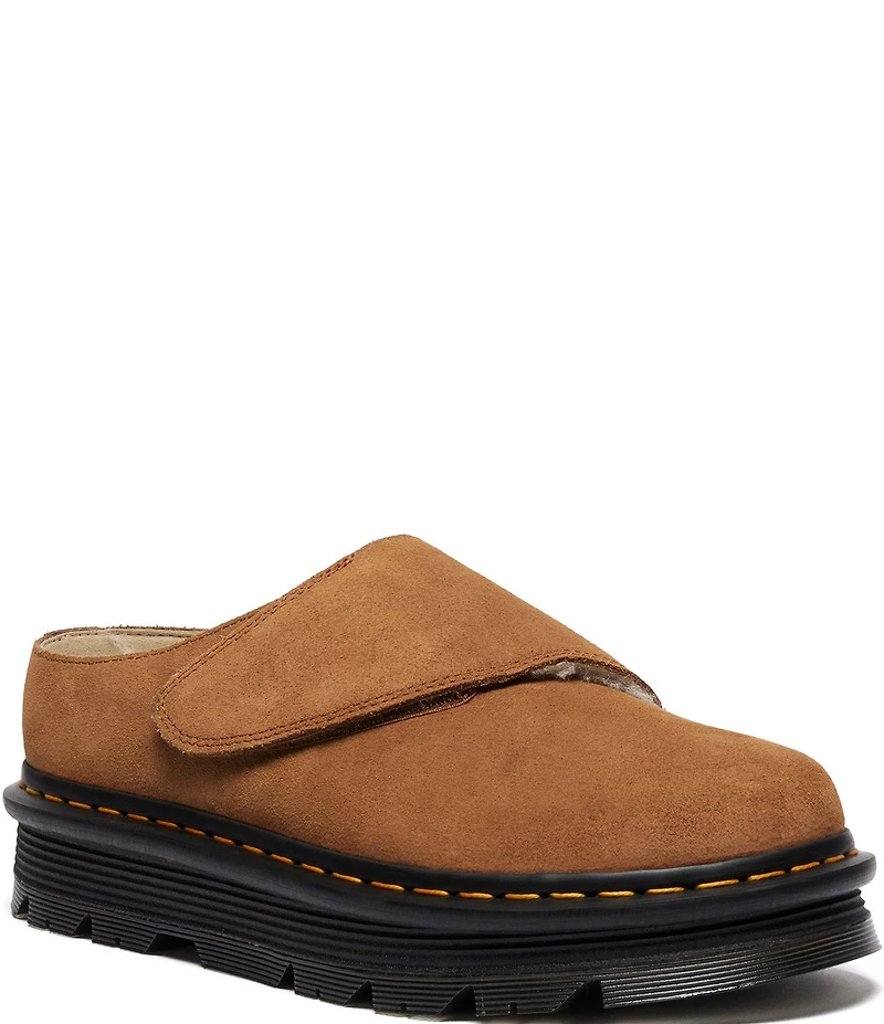 Dr. Martens Zebzag Anywair Suede Platform Mules