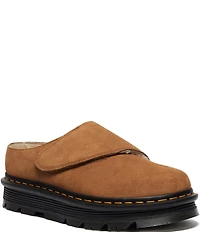 Dr. Martens Zebzag Anywair Suede Platform Mules