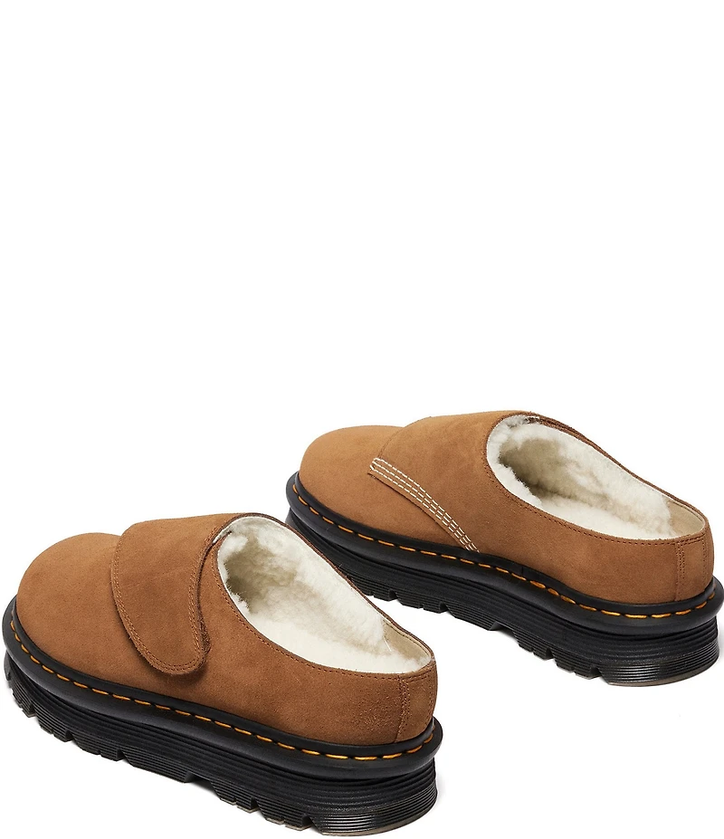 Dr. Martens Zebzag Anywair Suede Platform Mules