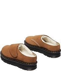 Dr. Martens Zebzag Anywair Suede Platform Mules