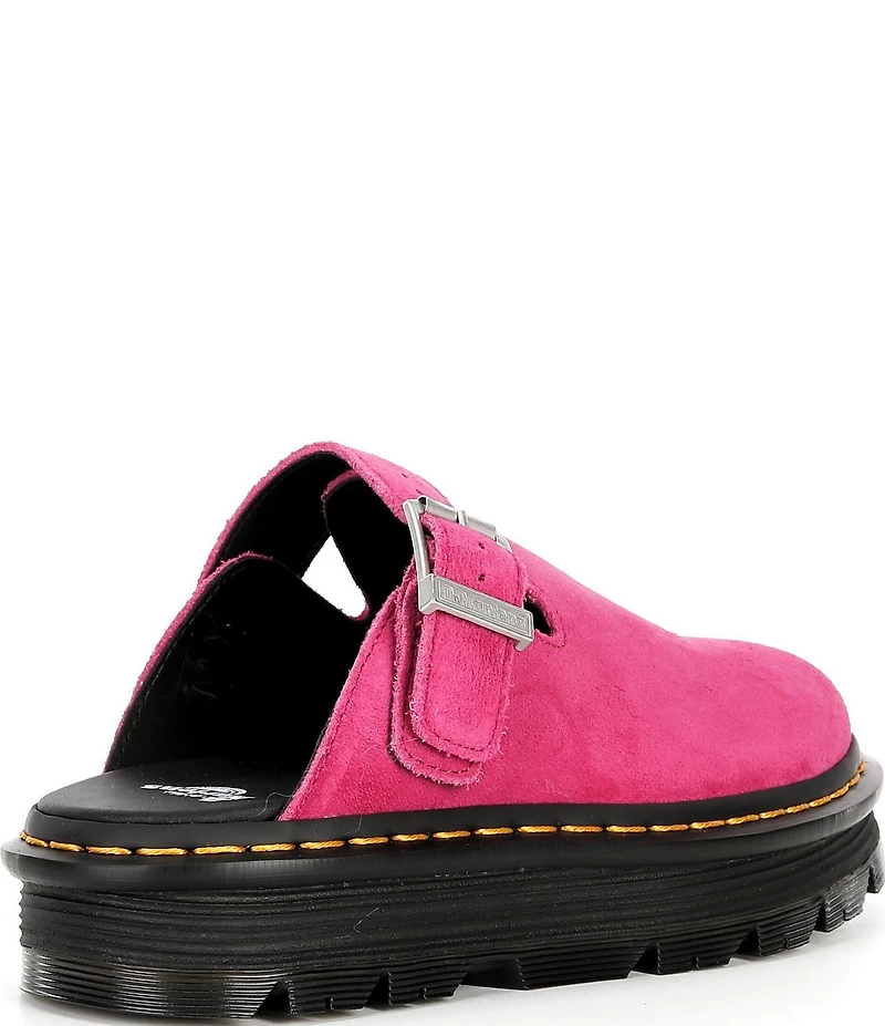 Dr. Martens Women's Zebzag Suede Mules