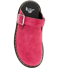 Dr. Martens Women's Zebzag Suede Mules