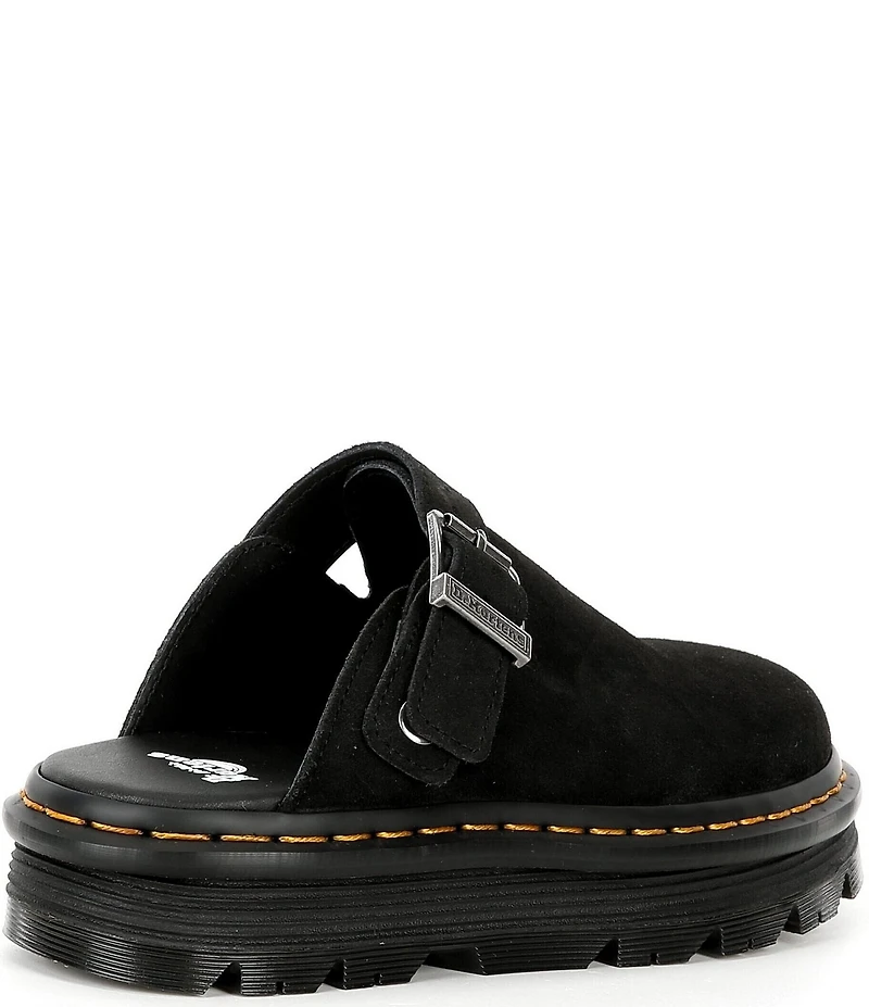 Dr. Martens Women's Zebzag Suede Mules
