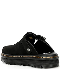 Dr. Martens Women's Zebzag Suede Mules
