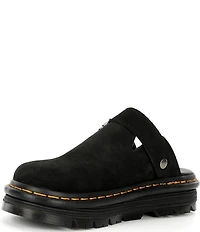 Dr. Martens Women's Zebzag Suede Mules