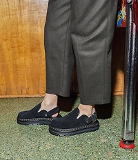 Dr. Martens Women's Zebzag Suede Mules