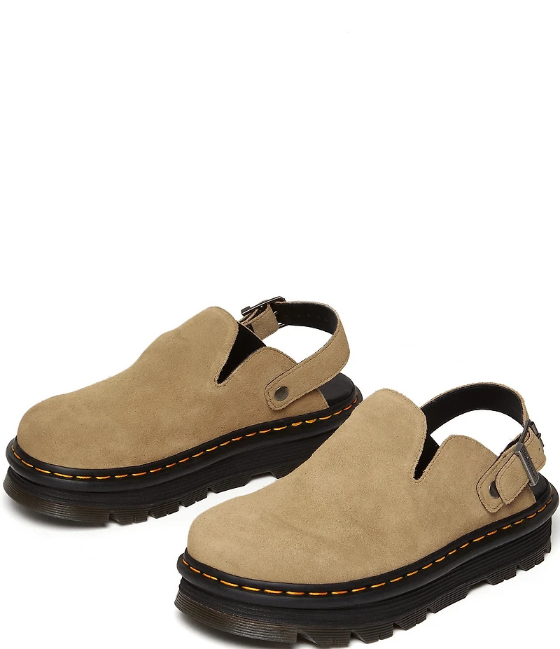 Dr. Martens Women's Zebzag Suede Mules