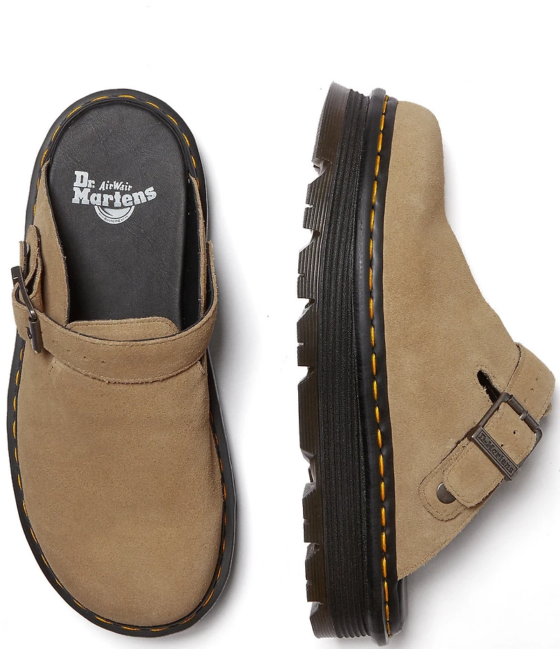 Dr. Martens Women's Zebzag Suede Mules
