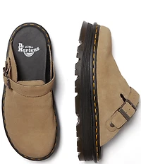 Dr. Martens Women's Zebzag Suede Mules