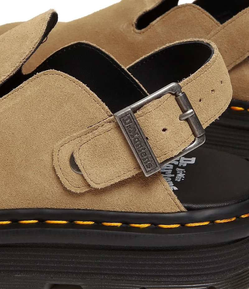 Dr. Martens Women's Zebzag Suede Mules