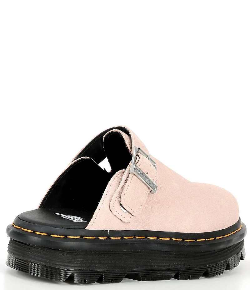 Dr. Martens Women's Zebzag Suede Mules