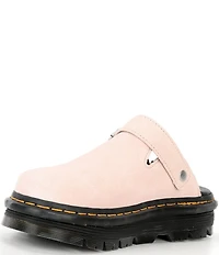 Dr. Martens Women's Zebzag Suede Mules