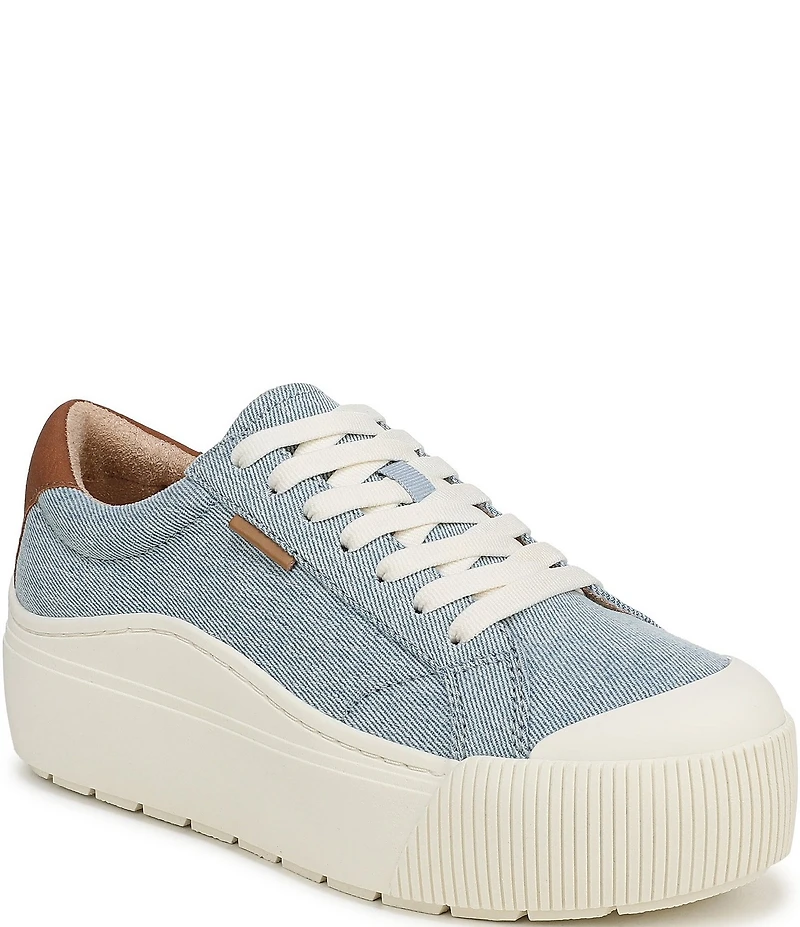 Dr. Scholl's x Wranglers Time Off Max Denim Platform Sneakers
