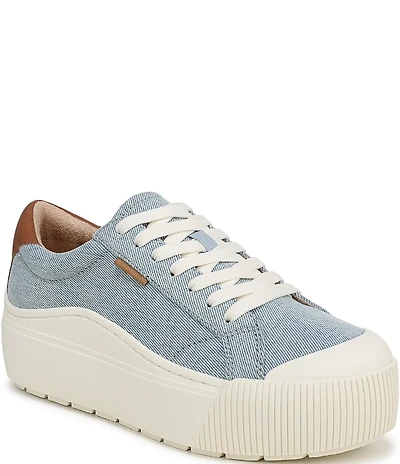 Dr. Scholl's x Wranglers Time Off Max Denim Platform Sneakers