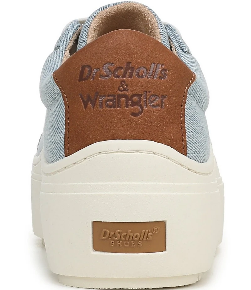 Dr. Scholl's x Wranglers Time Off Max Denim Platform Sneakers