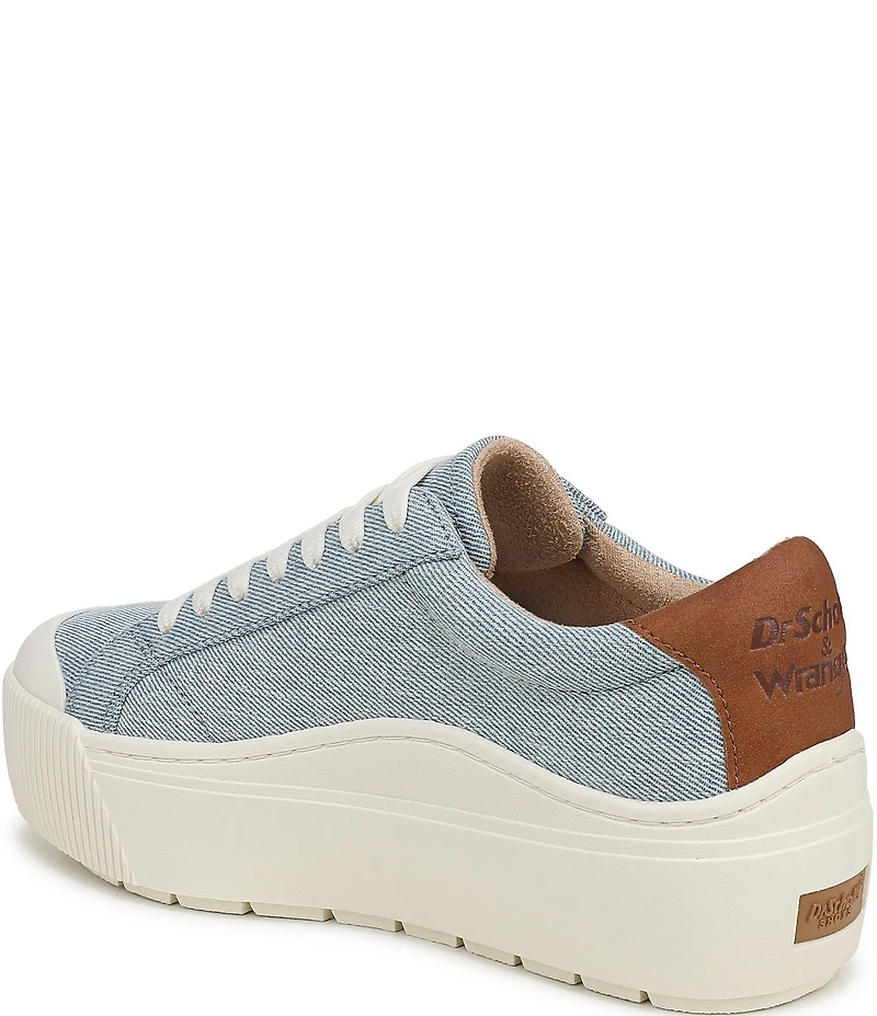 Dr. Scholl's x Wranglers Time Off Max Denim Platform Sneakers