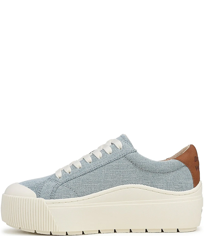 Dr. Scholl's x Wranglers Time Off Max Denim Platform Sneakers