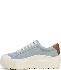Dr. Scholl's x Wranglers Time Off Max Denim Platform Sneakers