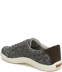 Dr. Scholl's Be Bright Leopard Print Canvas Low Profile Sneakers