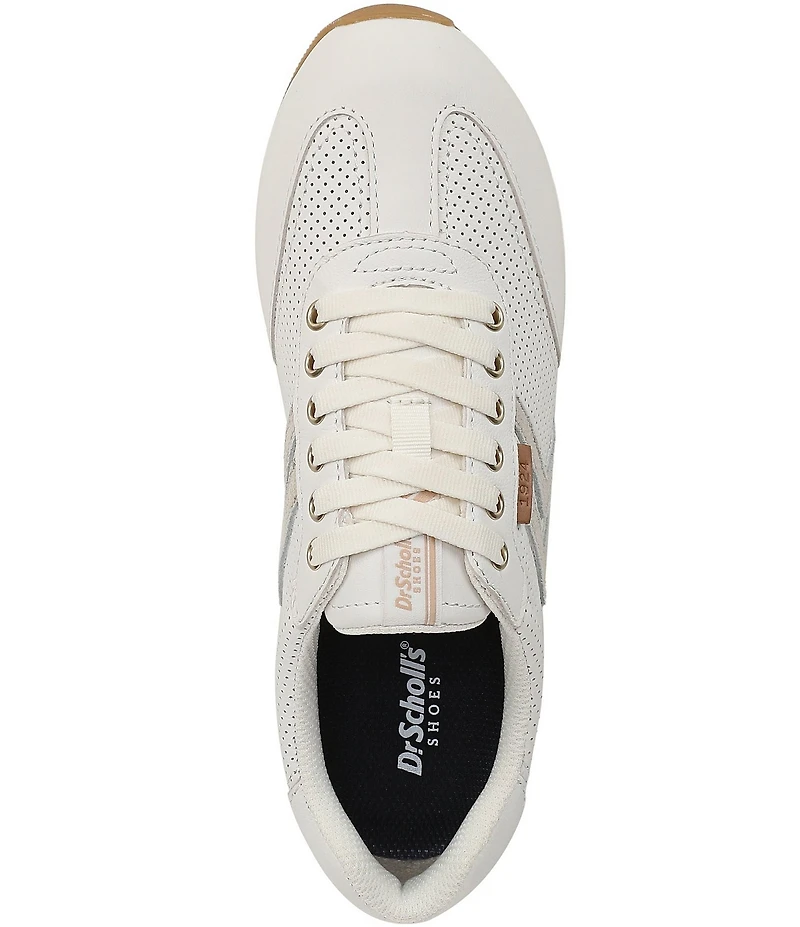 Dr. Scholl's Comeback Perforated Leather Sneakers