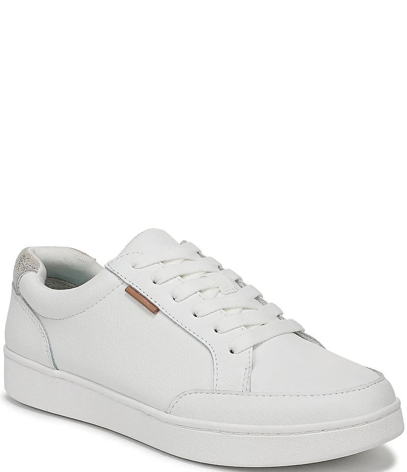 Dr. Scholl's Feel Beyond Leather Low Top Lace Up Sneakers