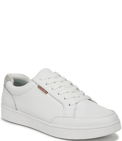 Dr. Scholl's Feel Beyond Leather Low Top Lace Up Sneakers