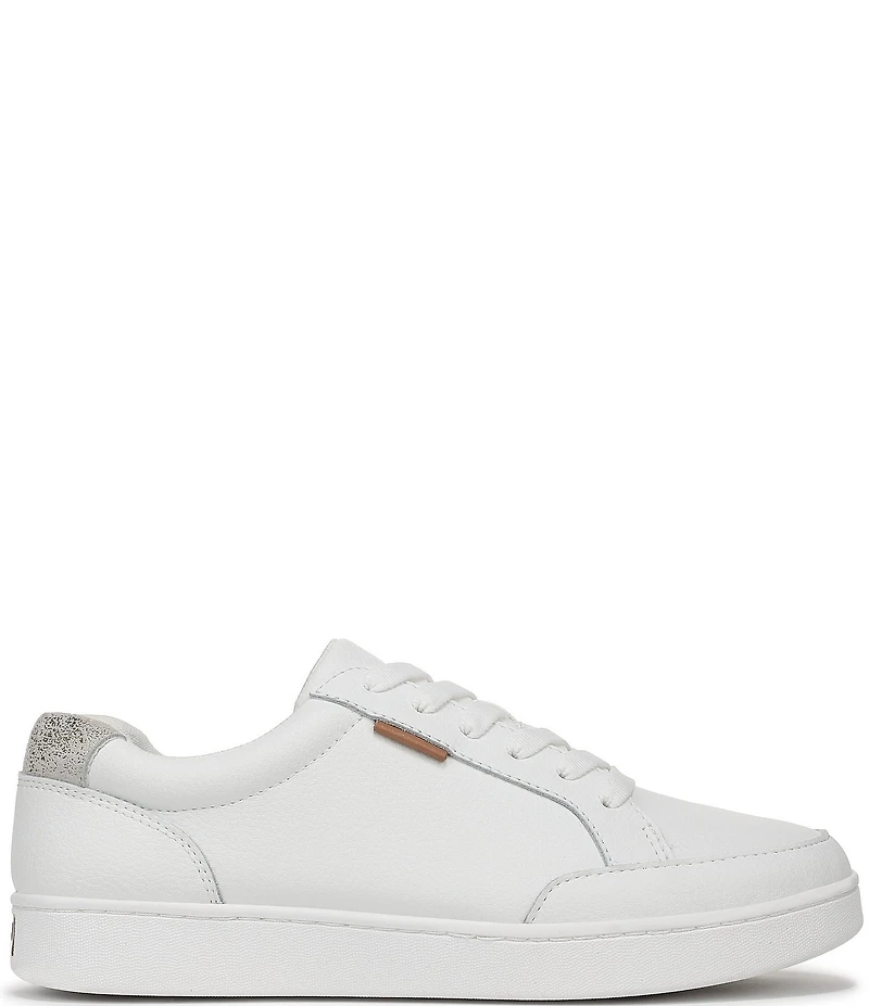 Dr. Scholl's Feel Beyond Leather Low Top Lace Up Sneakers