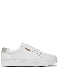 Dr. Scholl's Feel Beyond Leather Low Top Lace Up Sneakers