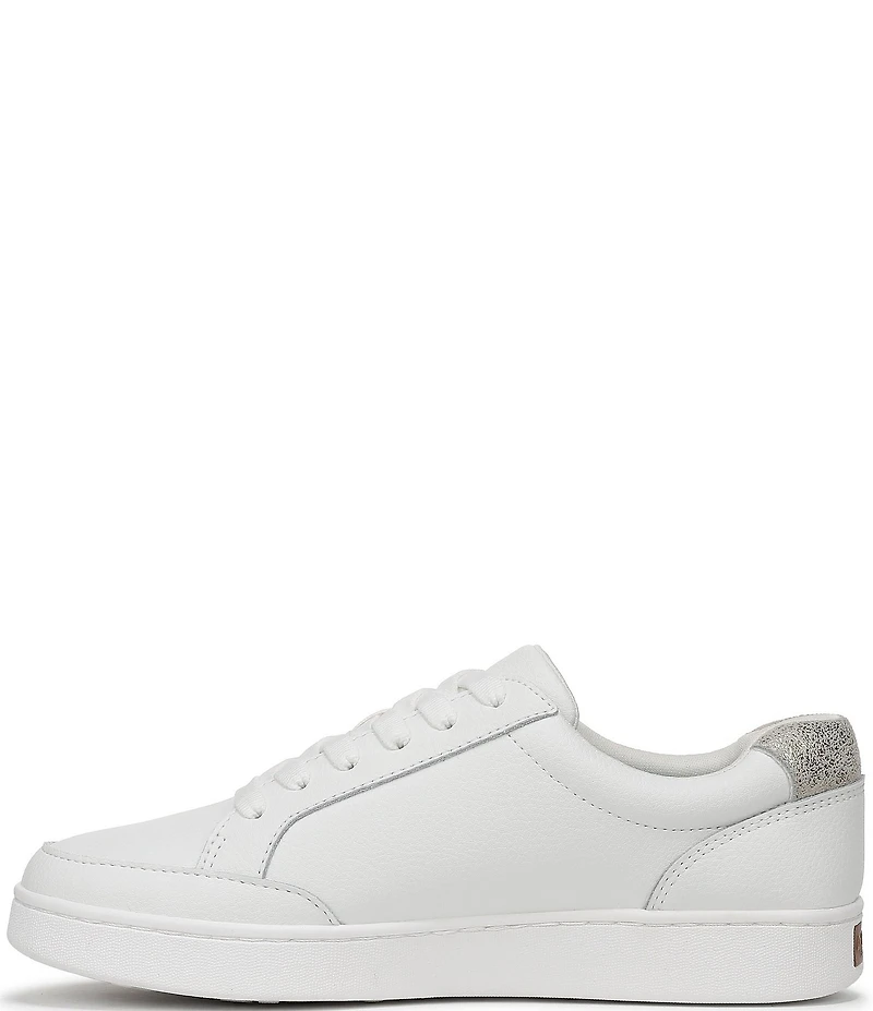 Dr. Scholl's Feel Beyond Leather Low Top Lace Up Sneakers