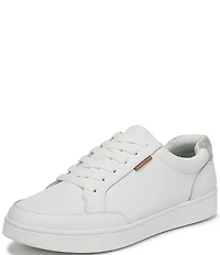 Dr. Scholl's Feel Beyond Leather Low Top Lace Up Sneakers