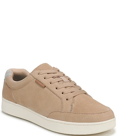 Dr. Scholl's Feel Beyond Suede Low Top Lace Up Sneakers