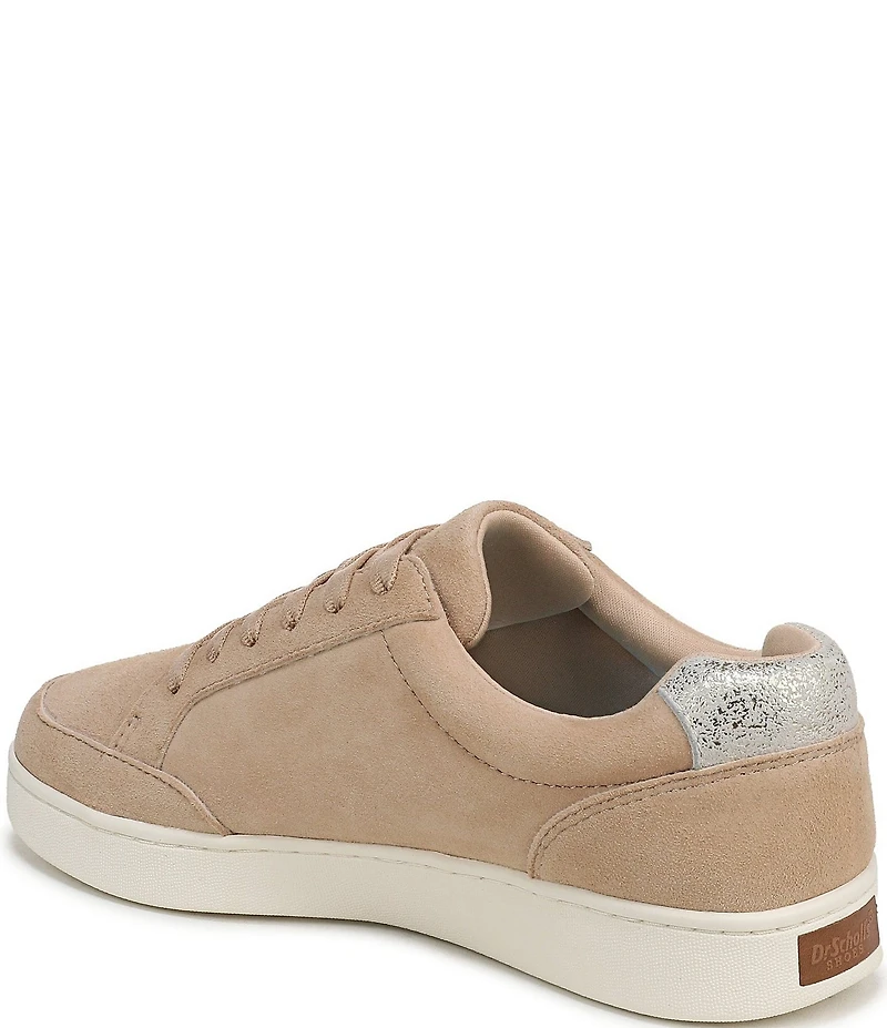 Dr. Scholl's Feel Beyond Suede Low Top Lace Up Sneakers