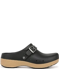 Dr. Scholl's Feel Chill Buckle Hardware Strap EVA Recovery Clogs
