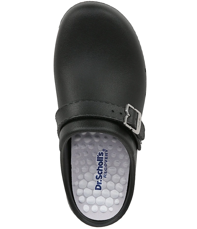 Dr. Scholl's Feel Chill Buckle Hardware Strap EVA Recovery Clogs