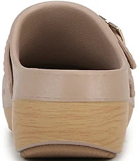 Dr. Scholl's Feel Chill Buckle Hardware Strap EVA Recovery Clogs