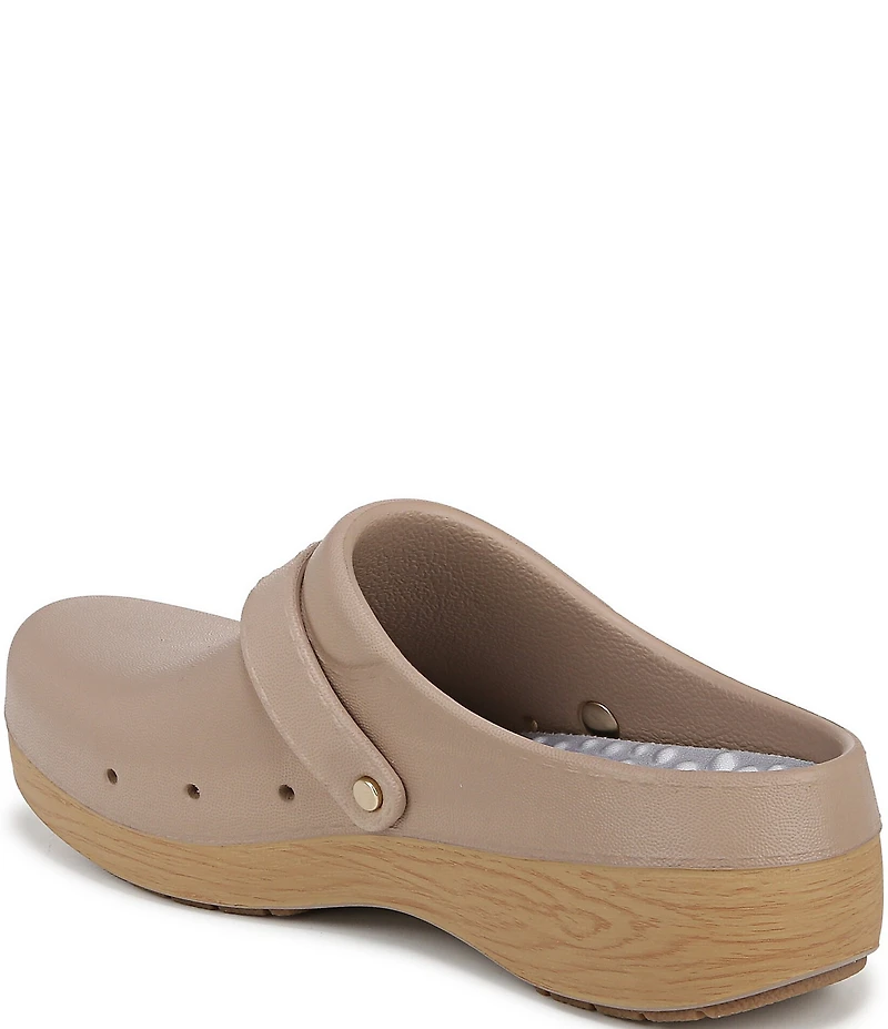 Dr. Scholl's Feel Chill Buckle Hardware Strap EVA Recovery Clogs