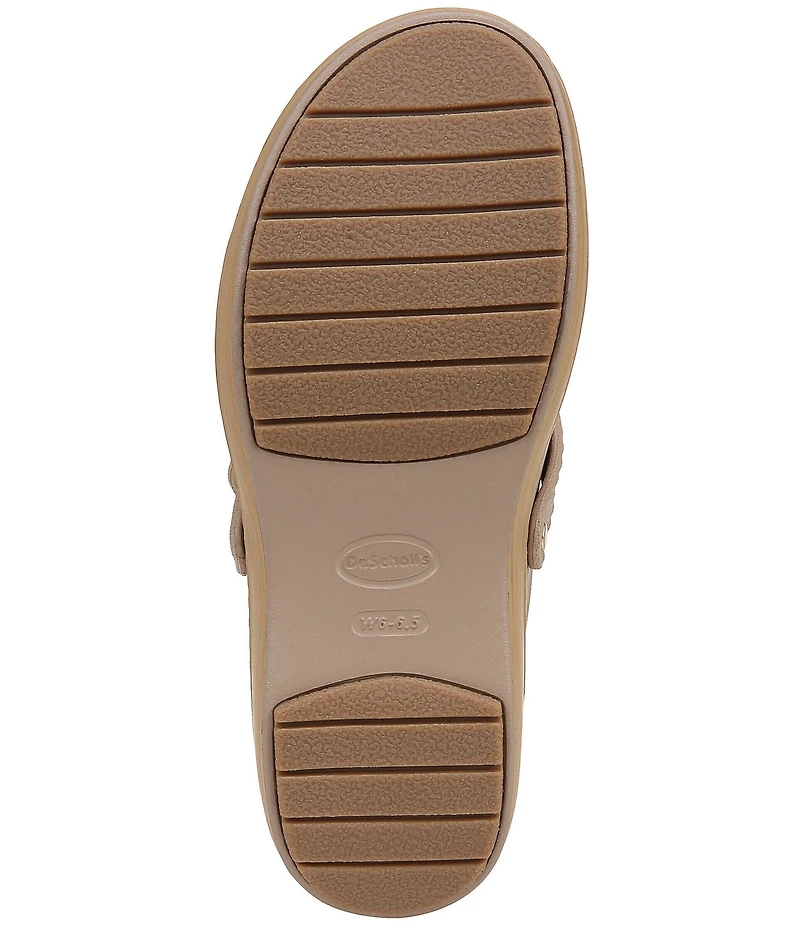 Dr. Scholl's Feel Chill Buckle Hardware Strap EVA Recovery Clogs