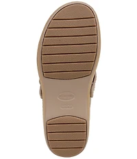 Dr. Scholl's Feel Chill Buckle Hardware Strap EVA Recovery Clogs