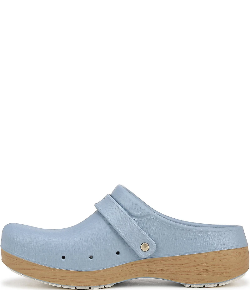 Dr. Scholl's Feel Chill Buckle Hardware Strap EVA Recovery Clogs
