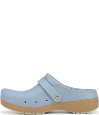 Dr. Scholl's Feel Chill Buckle Hardware Strap EVA Recovery Clogs