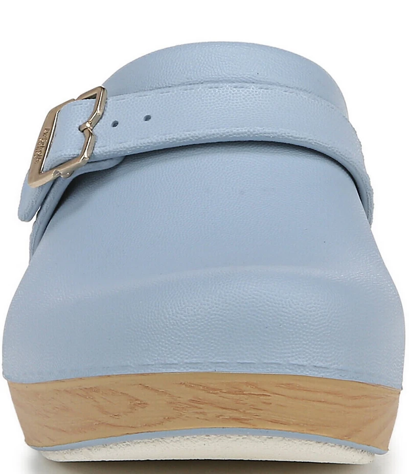 Dr. Scholl's Feel Chill Buckle Hardware Strap EVA Recovery Clogs