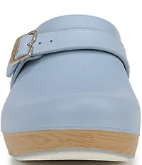 Dr. Scholl's Feel Chill Buckle Hardware Strap EVA Recovery Clogs