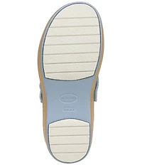 Dr. Scholl's Feel Chill Buckle Hardware Strap EVA Recovery Clogs