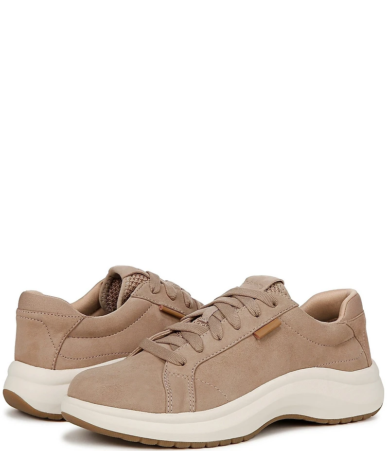 Dr. Scholl's Feel Good Plantar Fasciitis Leather Lace Up Sneakers