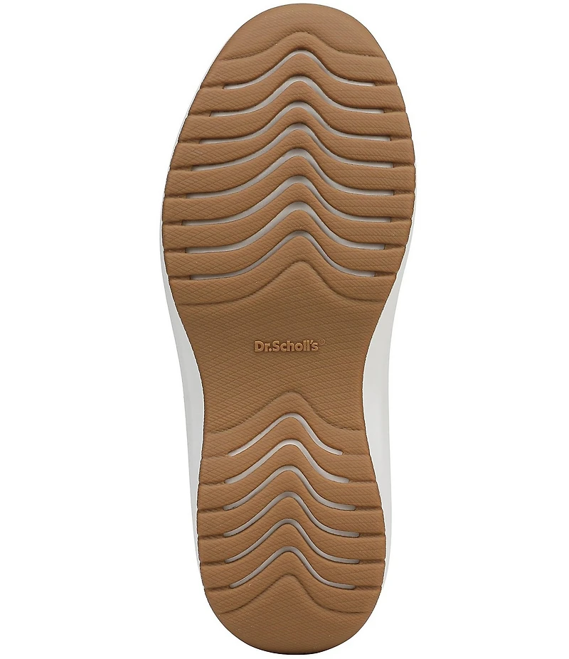 Dr. Scholl's Feel Good Plantar Fasciitis Leather Lace Up Sneakers